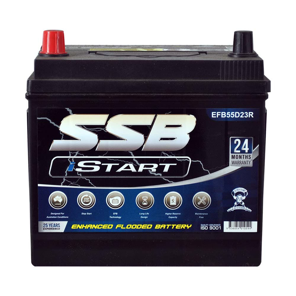 EFB55D23R SSB Stop Start EFB MF Car Battery - Superstart Batteries