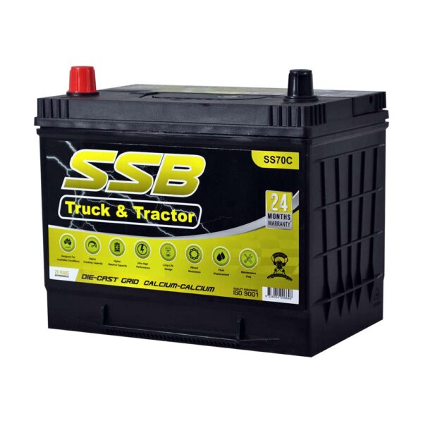 tractor battery application chart