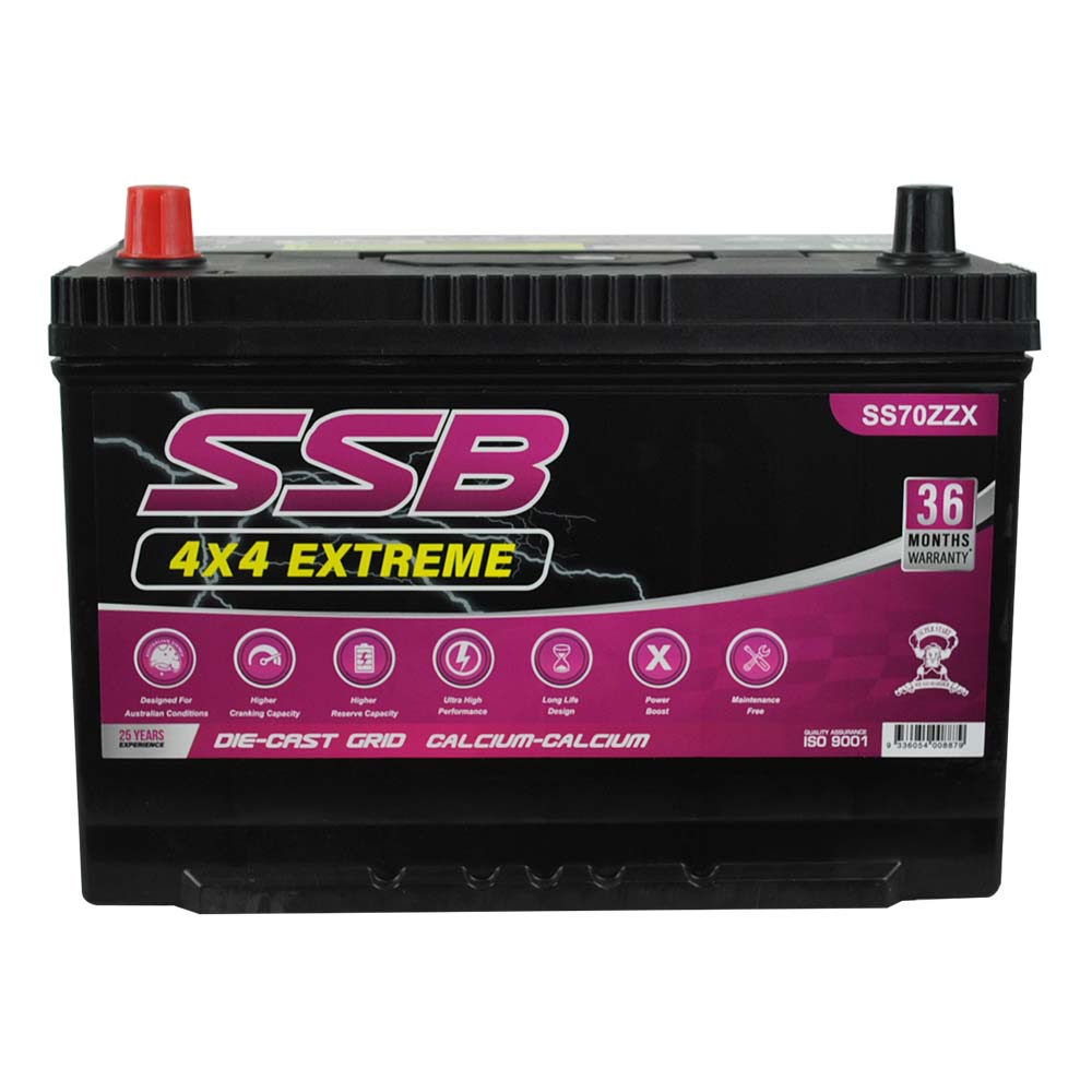 SS70ZZX SSB 4X4 Extreme 4WD Battery - Superstart Batteries